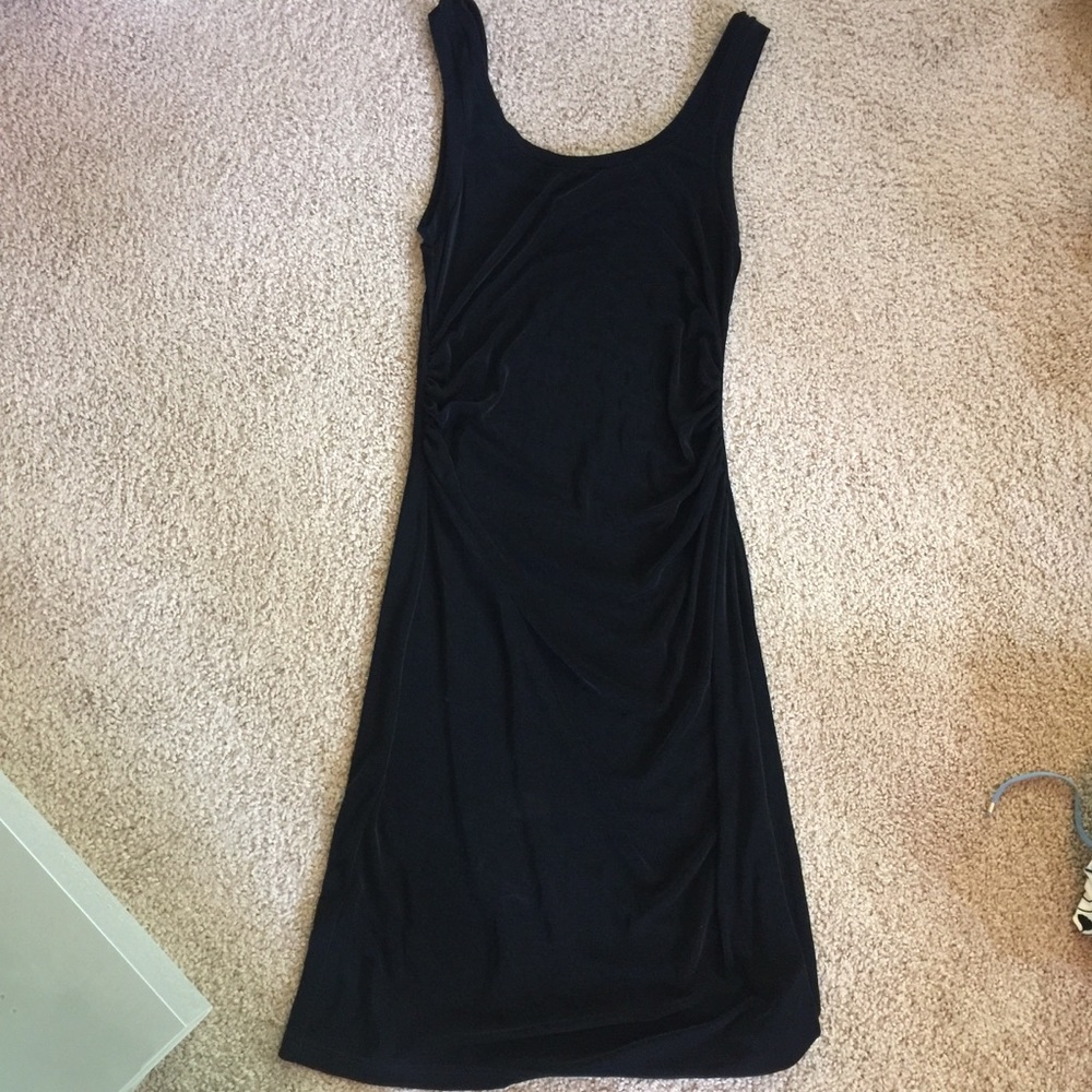 Slinky Black Dress
